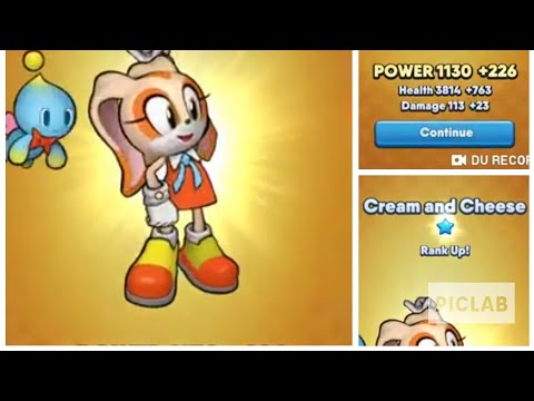 Sega Heroes BLUE star Cream unlocked PART 3