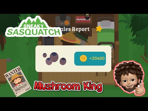 Sneaky Sasquatch - The King of the Mushroom | How much did I get