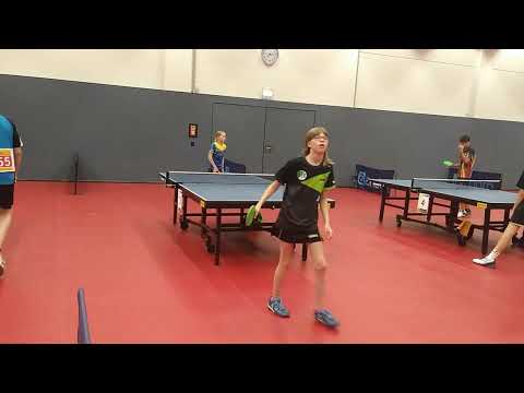 Andro Kids Open 2022 U13. Korzun Valeriia - Otte Sarah (3:0)