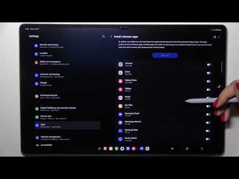 How to Allow Unknown Sources on Samsung Galaxy Tab S10 Ultra 5G | Enable Installation of Apps