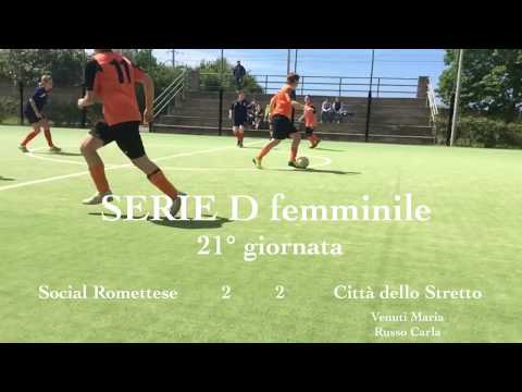 SOCIAL ROMETTESE - CITTÀ DELLO STRETTO - (Serie D) - I gol e Highlight