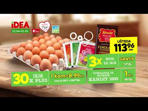 IDEA | Uskršnja ponuda 22.04 - 2.05.2019.