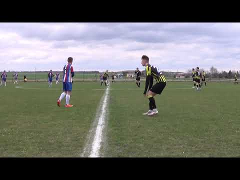 Bramka Michała Gałki z meczu Orzeł Srebrzyszcze 0:1 Ruch Izbica