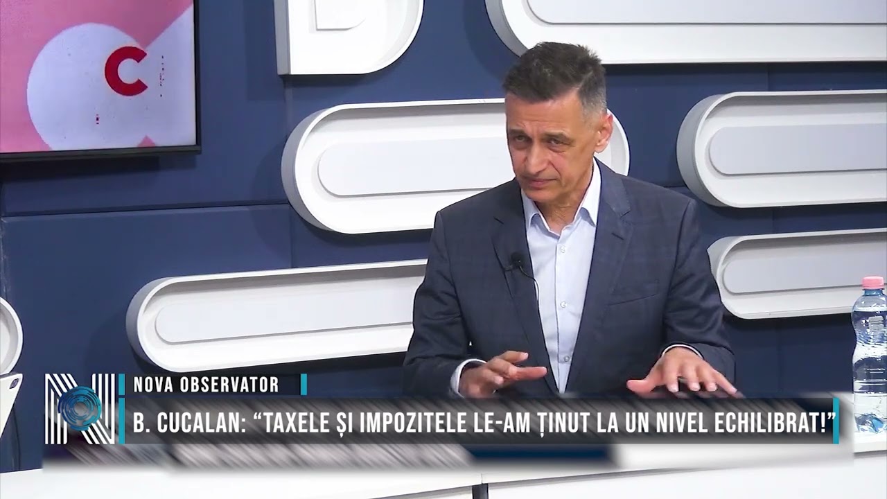 B. Cucalan: “Taxele și impozitele le-am ținut la un nivel echilibrat!”