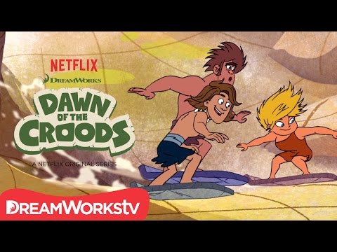 Dawn of the Croods Season 2 (Clip 'The First Skateboarders')