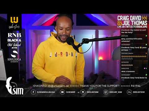 DJ SIM Solo - Craig David Best Of #1 #rnb ( instagram.com/deejaysim & mixcloud.com/deejaysim )