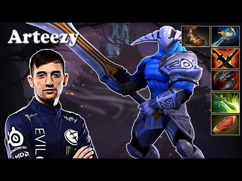 Arteezy - Sven Safelane | Dota 2 7.29c Gameplay