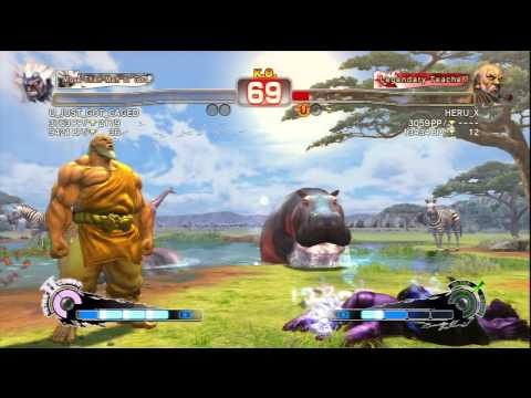 U_JUST_GOT_CAGED (Oni) Vs HERU_X (Gouken) SSF4 AE Ranked Matches - PSN