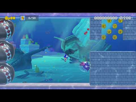 Diving in the 3D world by Gatoo0o - Super Mario Maker 2 - No Commentary 1bx