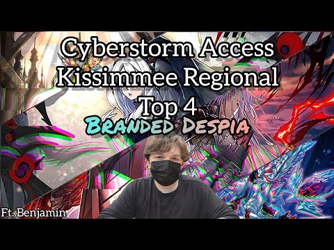 Yu-Gi-Oh! Cyberstorm Acces - Kissimmee Regional - Top 4 - Branded Despia Ft. Benjamin Sowers