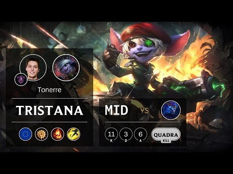 Tristana Mid vs Aurelion Sol - EUW Master Patch 10.1