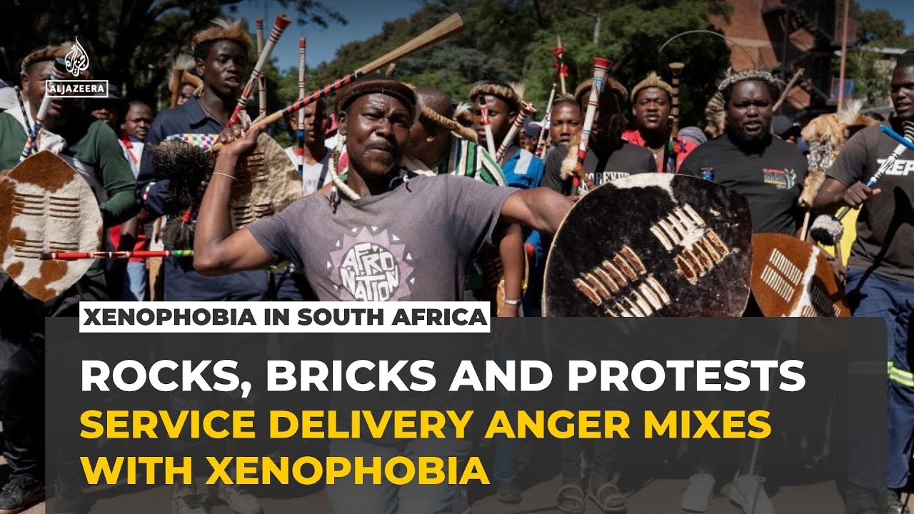 South Africa faces unrest as residents demand jobs and migrants feel unsafe