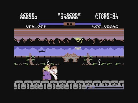 Yie Ar Kung-Fu II (C64 Longplay)