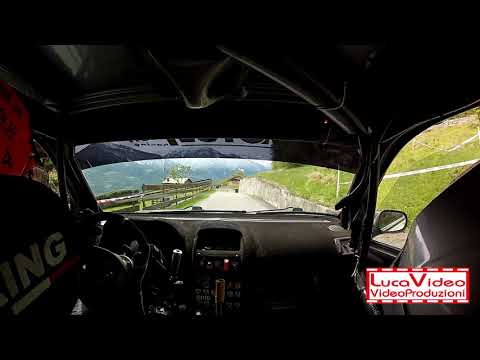 CRASH 2° Rally del Pizzocchero 2019 Re-Muffatti Clio S1600 - Cameracar PS3