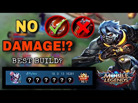 NEW BUILD FOR HAYABUSA! Top Global Hayabusa! Mobile Legends