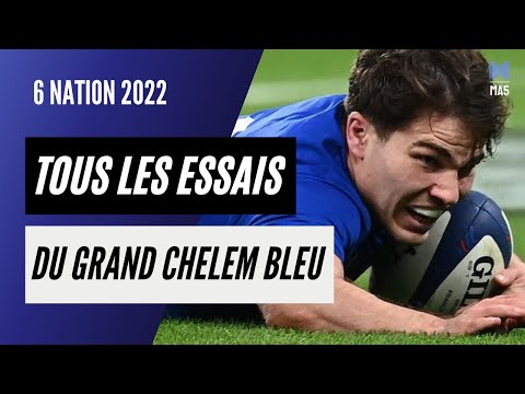 GRAND CHELEM 2022 - LES ESSAIS DU XV DE FRANCE