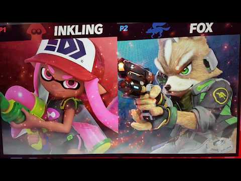 Super Smash Bros. Ultimate. | Inkling (DreeGon) VS Fox (Alias)
