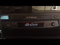 Demonstration On My Sony VCR On My Wild America 1997 VHS