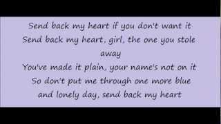Send Back My Heart - Gary Allan (Lyrics On Screen)