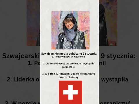 Szwajcarskie media publiczne 9 stycznia
