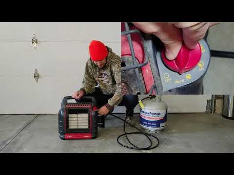 Hooking Up Mr. Heater Big Buddy to 20 lbs. Propane Tank