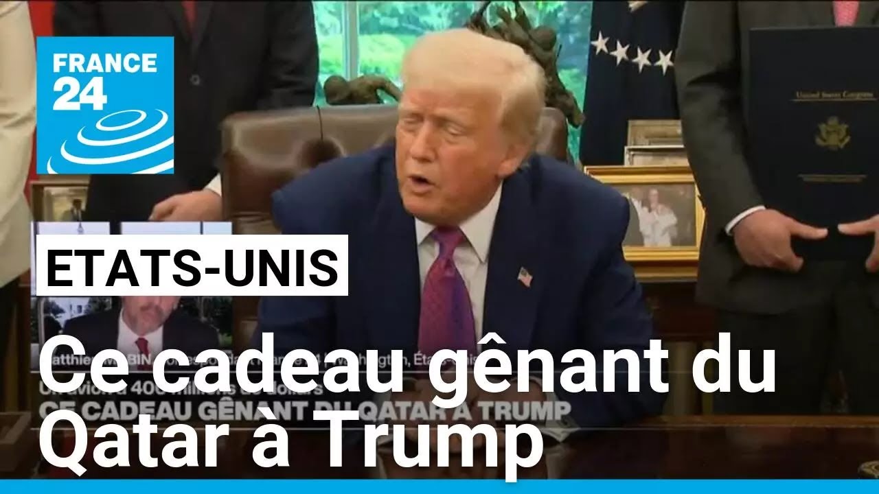 Etats-Unis : ce cadeau gênant du Qatar à Trump • FRANCE 24