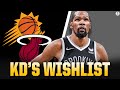 Kevin Durant Interested In Joining Suns & Heat If Traded From Nets I CBS Sports HQ