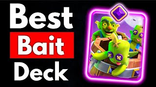 #1 BEST Log Bait Deck in Clash Royale