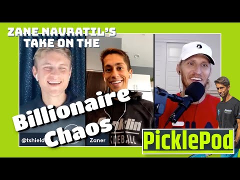A Billionaire is Taking Over Pickleball | PicklePod Ep #15 - Zane Navratil