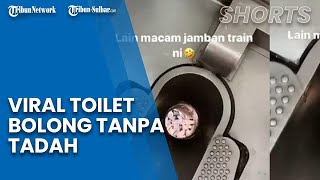 Viral Video Penampakan Toilet Kereta Tampak Bolong Tanpa Tadah: Bukan di Indonesia