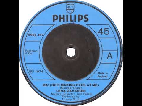 UK New Entry 1974 (22) Lena Zavaroni - Ma! He's Making Eyes At Me