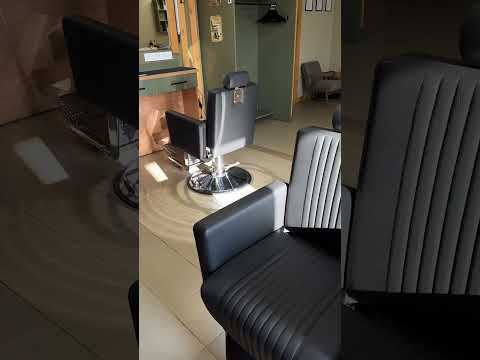 фото толедо (декор линиями) кресло парикмахерское для барбершопа 0