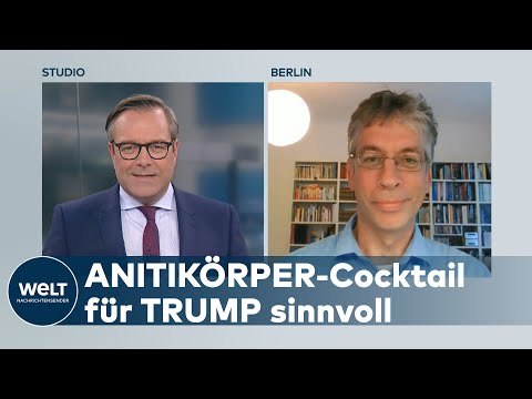 WELT INTERVIEW: Prof. Ulrichs zu Trump - "Remdesivir zugelassen für sehr schwere Corona-Verläufe"