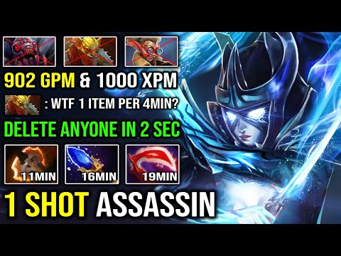 How to Delete Anyone in 2s with Battle Fury + Aghanim PA Insane Crit & Max Farm 1 Item Per 4Min DotA