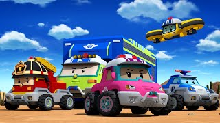 Download lagu Desert Rescue Team│POLI Transformation Scenes│Transformation Scene Compilation│Robocar POLI TV mp3