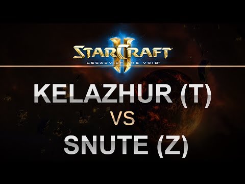 SC2 - Legacy of the Void 2017 - Kelazhur (T) v Snute (Z) on Cacus Valley