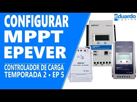 Como configurar Controlador de Carga MPPT EPEVER | AULA #1