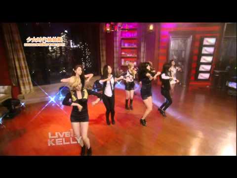 【中字】120201 SNSD @ ABC Live! With Kelly