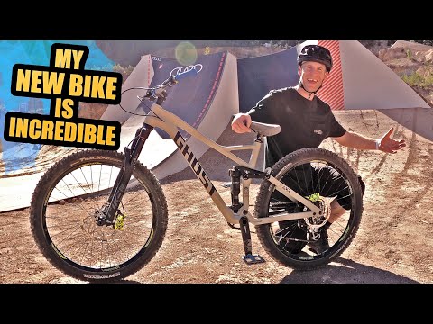 MY NEW BIKE IS INCREDIBLE - FIRST RIDE AT AUDI NINES