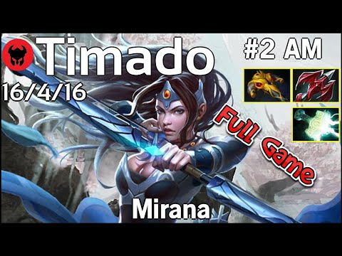 Timado [Infamous] plays Mirana!!! Dota 2 Full Game 7.19