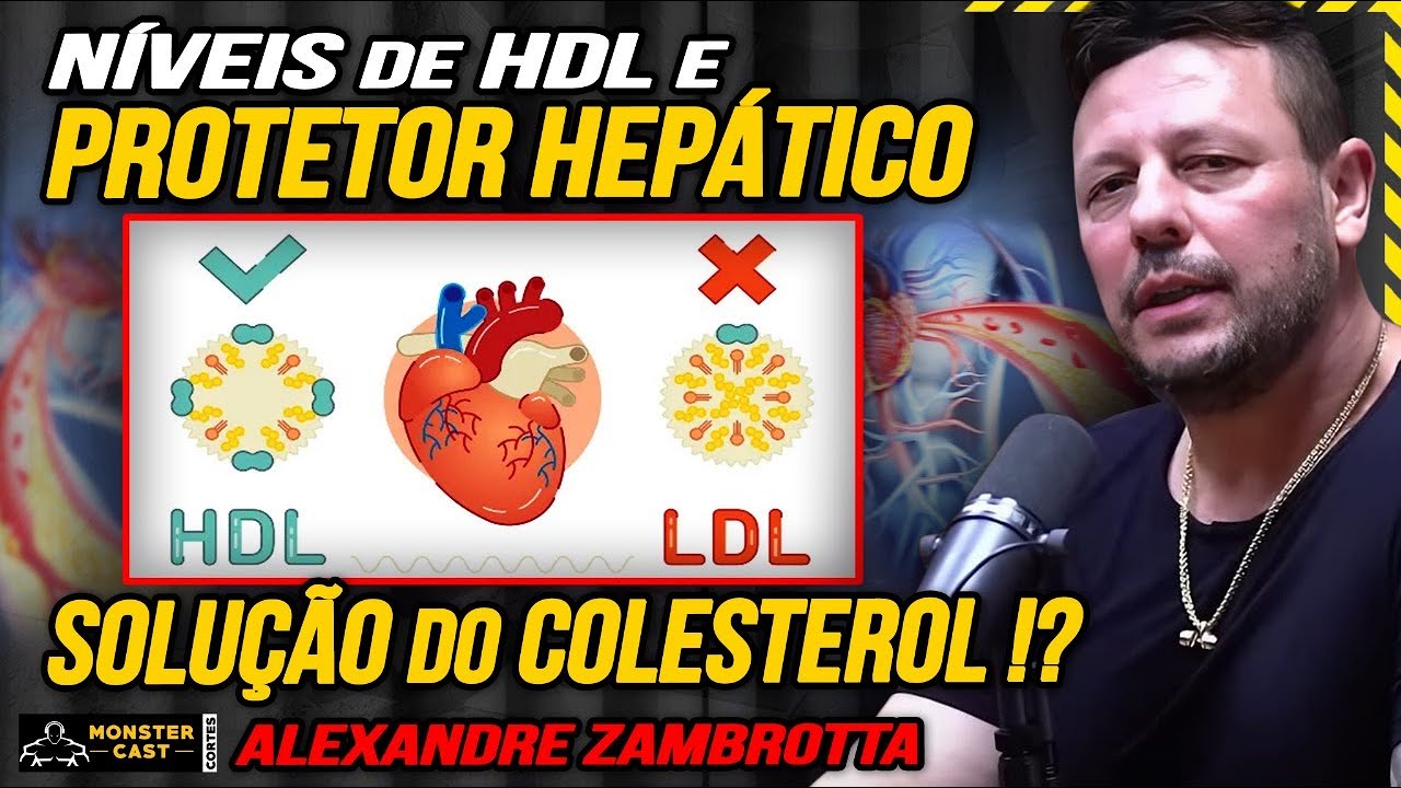 A "SOLUÇÃO DO COLESTEROL" e PROTETORES HEPÁTICOS !!! | ALEXANDRE ZAMBROTTA