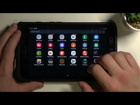 How to Hidde Pattern Line on SAMSUNG Galaxy Tab Active2 - Change Pattern Line Visibility