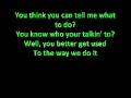 D Generation X Theme Song Lyrics