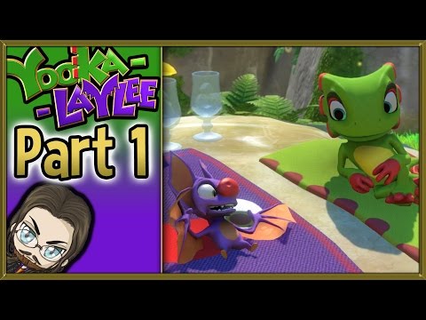 Hivory Towers! - Yooka Laylee Gameplay - #1 - Let's Play Walkthrough