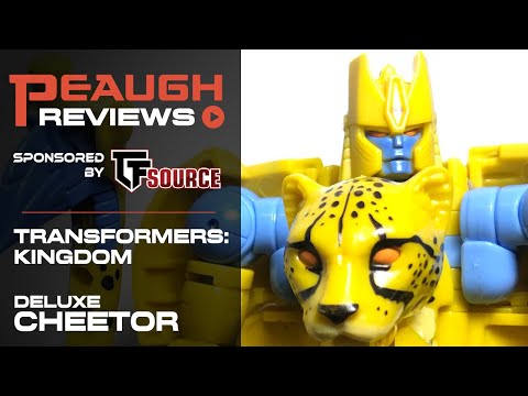 Video Review: Transformers: Kingdom - Deluxe CHEETOR