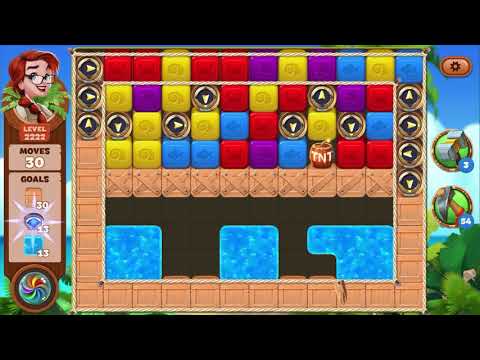 Lost Island Blast Adventure Level 2222 NO BOOSTERS - A S GAMING ✔️