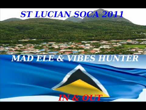 MAD ELE & VIBES HUNTER - PISTE RIDDIM - IN & OUT - ST LUCIAN SOCA 2011