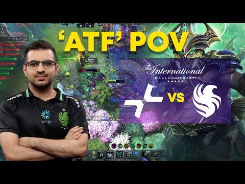 Ammar (ATF) Underlord POV | Falcons vs PVISION Game 2 | The International 2025