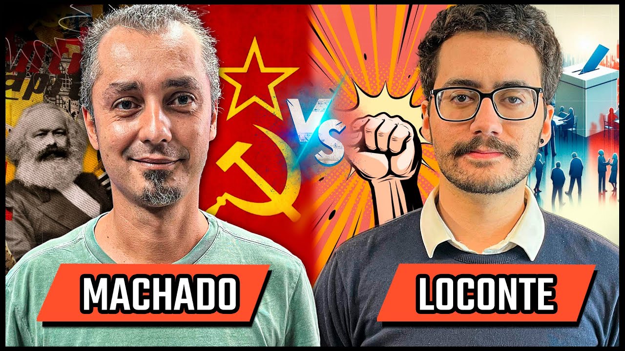 GUSTAVO MACHADO X LOCONTE - DEBATE COMUNISTA x SOCIAL DEMOCRATA- PODCAST 3 IRMÃOS #702