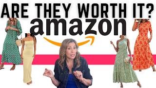 *TRYING * 11 of Amazon’s Best-Selling Dresses-Here’s What Ac